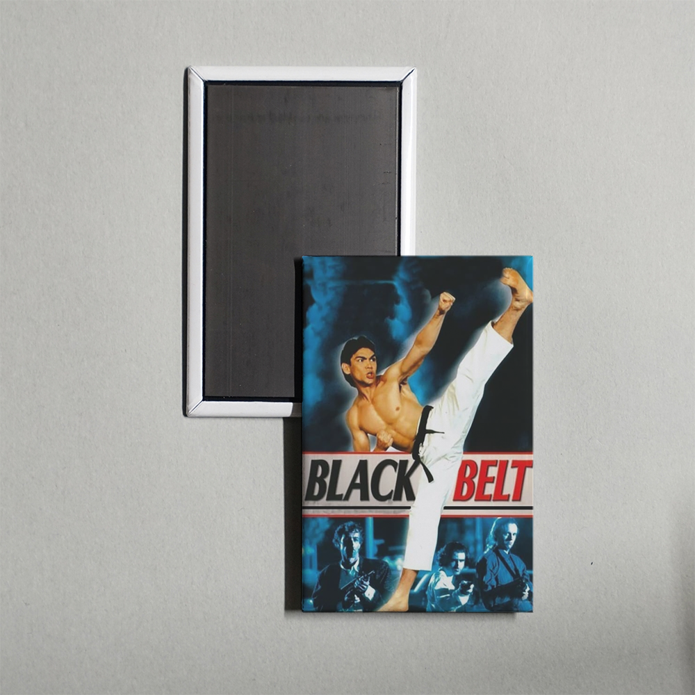 Blackbelt Mini Movie Fridge Magnet