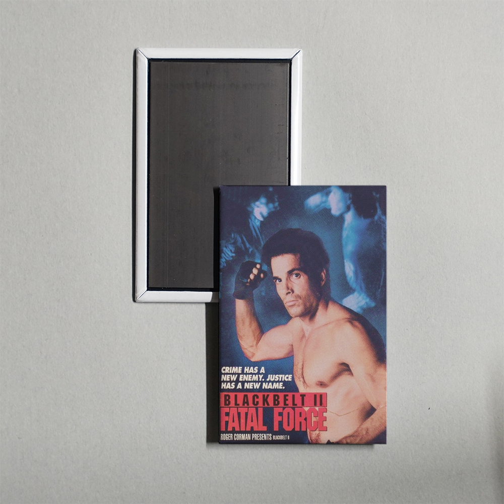 Blackbelt II Fatal Force Mini Movie Fridge Magnet
