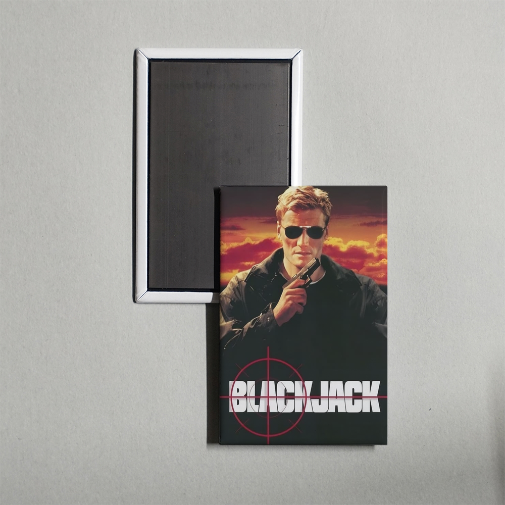Blackjack Mini Movie Fridge Magnet