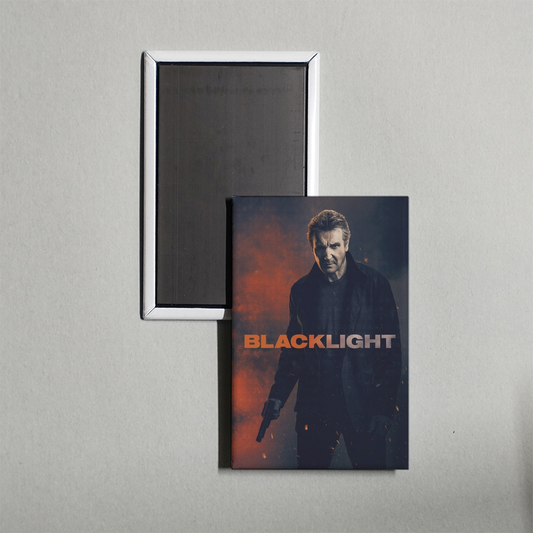 Blacklight Mini Movie Fridge Magnet