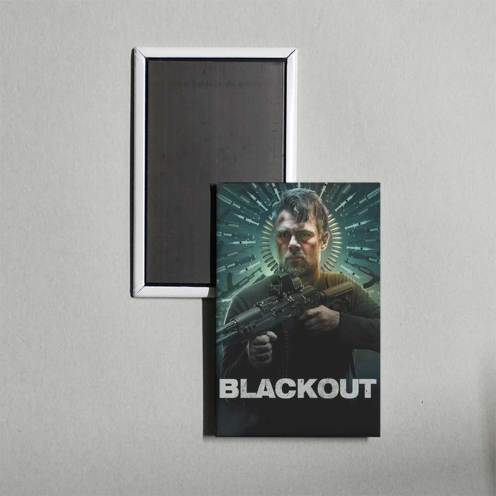 Blackout Mini Movie Fridge Magnet