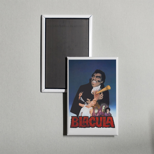 Blacula Mini Movie Fridge Magnet