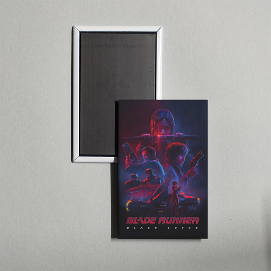 Blade Runner Black Lotus TV Show Fridge Magnet