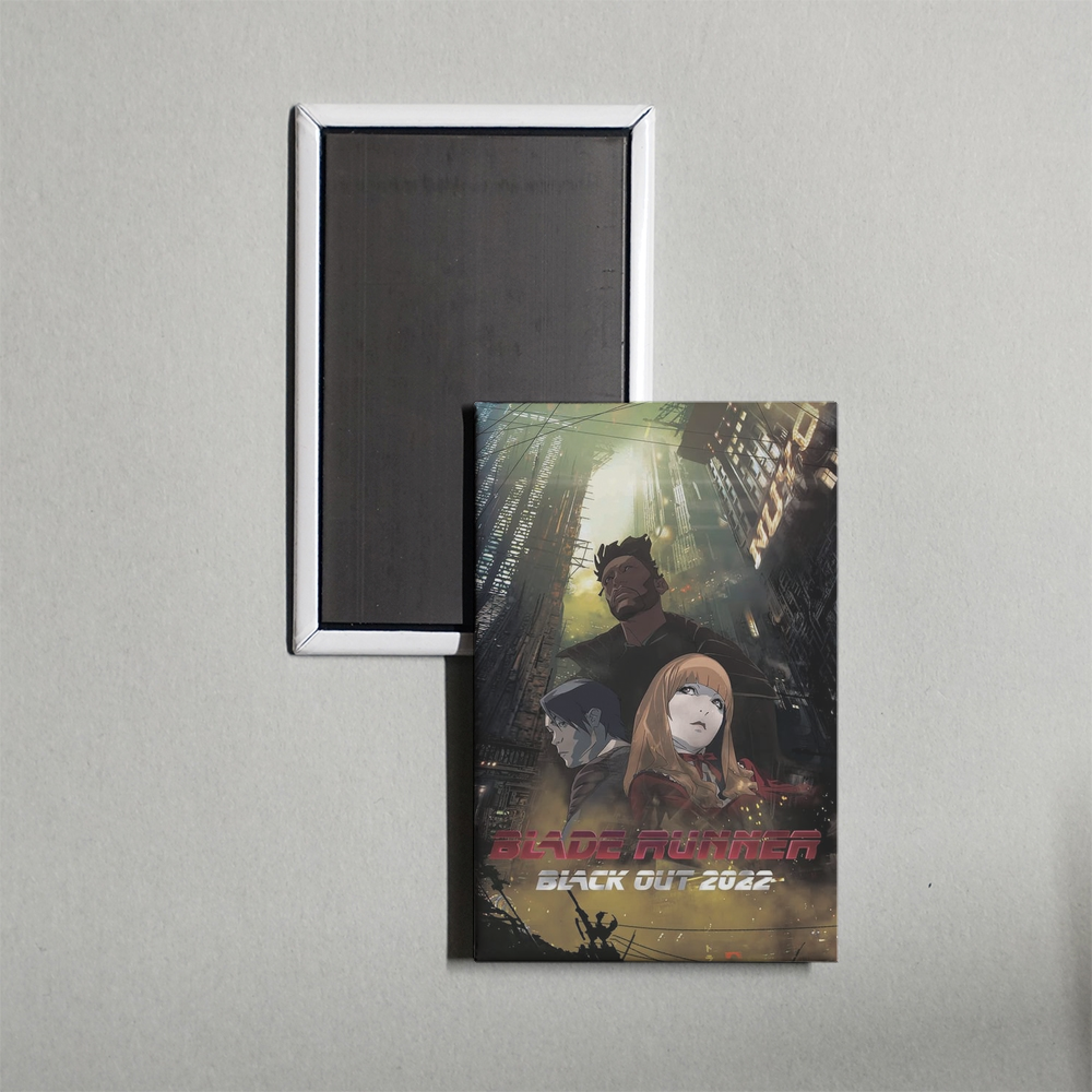 Blade Runner Black Out 2022 Mini Movie Fridge Magnet
