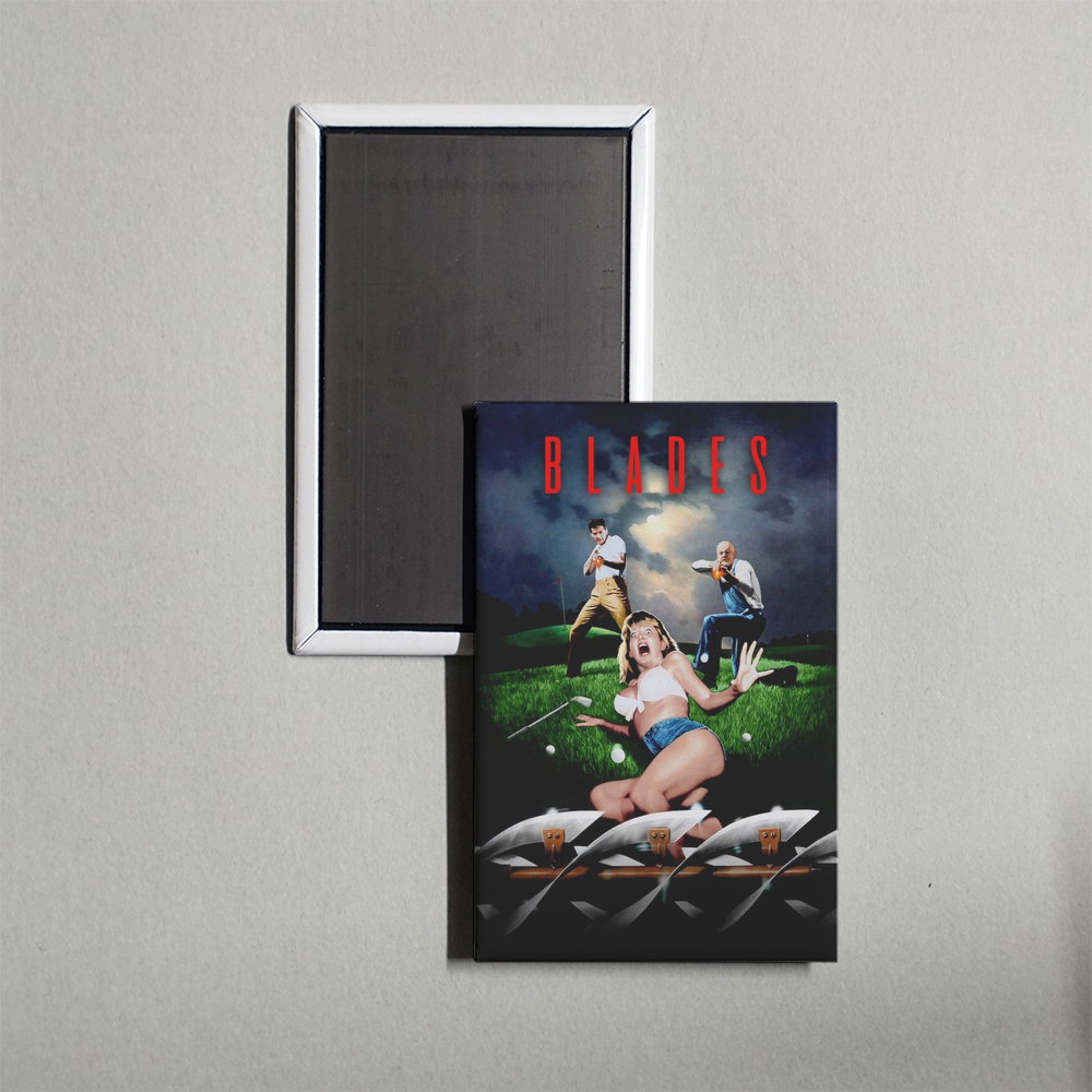 Blades Mini Movie Fridge Magnet