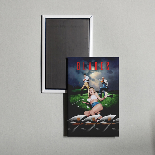 Blades Mini Movie Fridge Magnet