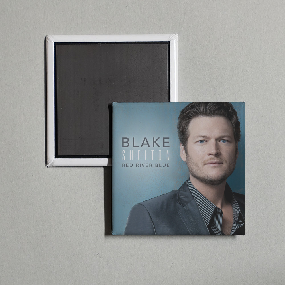 Blake Shelton - Red River Blue (Deluxe Edition) Album Cover Fridge Magnet