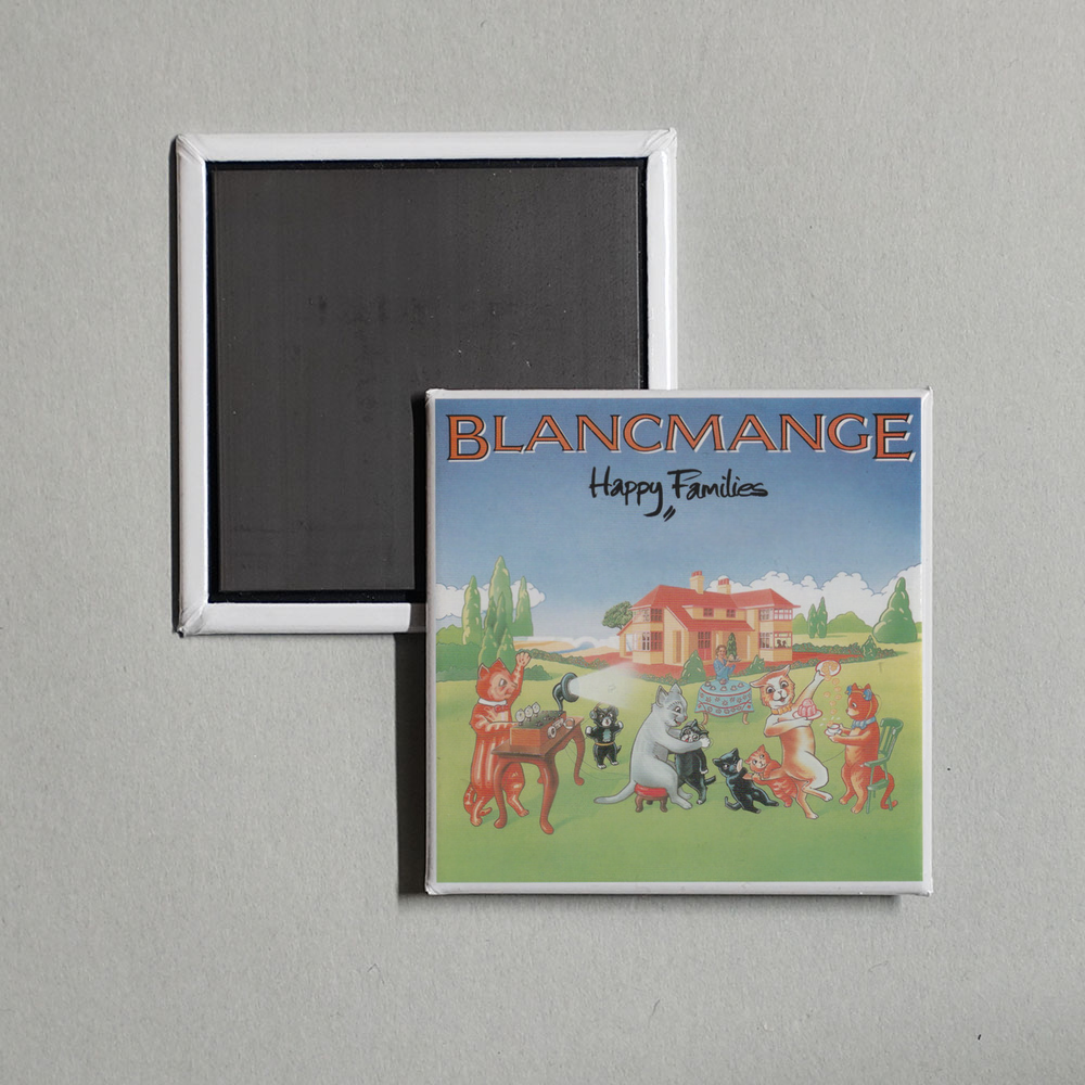 Blancmange - Happy Families Album Cover Fridge Magnet