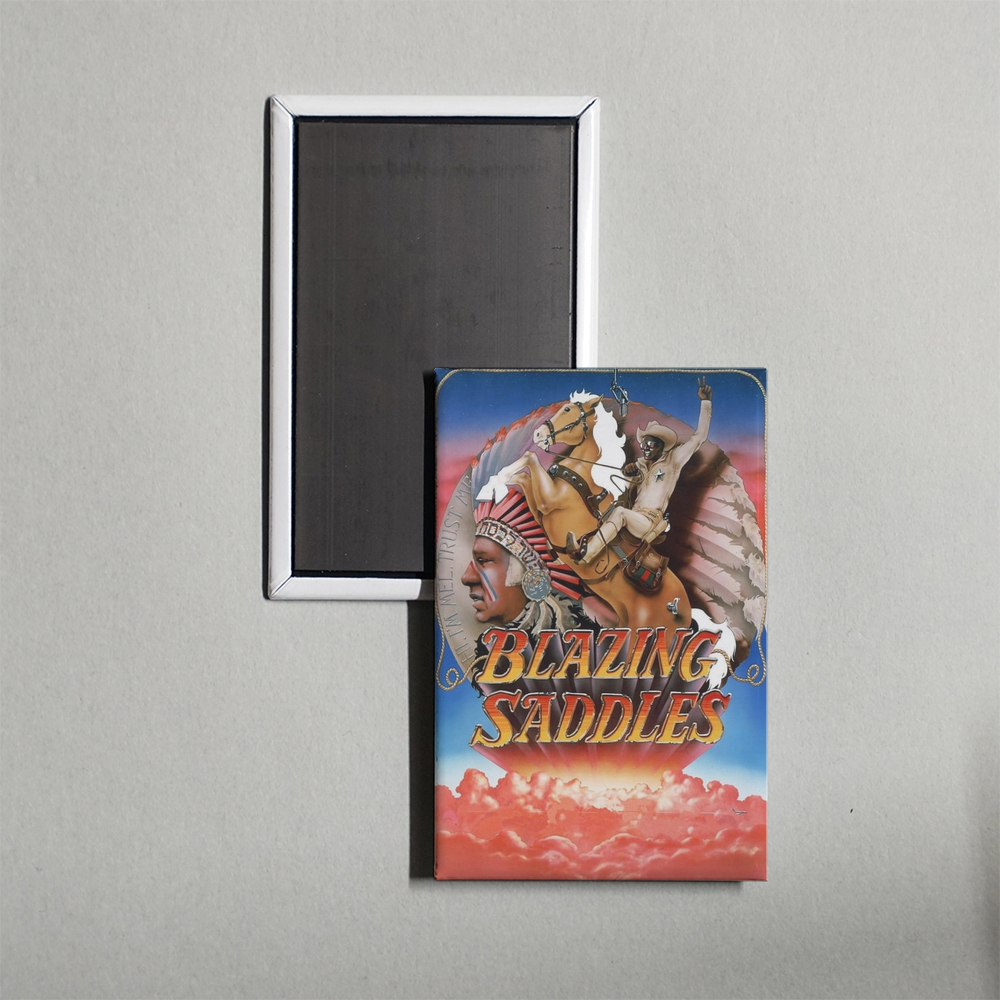 Blazing Saddles Mini Movie Fridge Magnet
