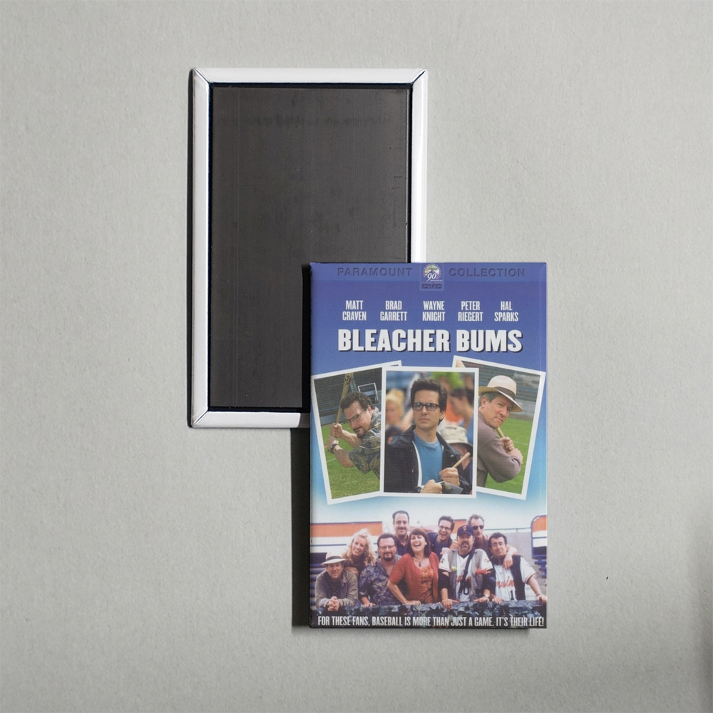 Bleacher Bums Mini Movie Fridge Magnet