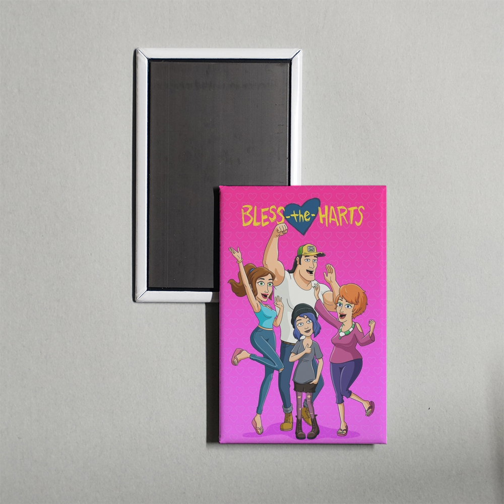 Bless the Harts TV Show Fridge Magnet