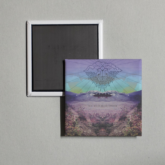 Blessed Feathers - There Will Be No Sad Tomorrow Album Cover Fridge Magnet
