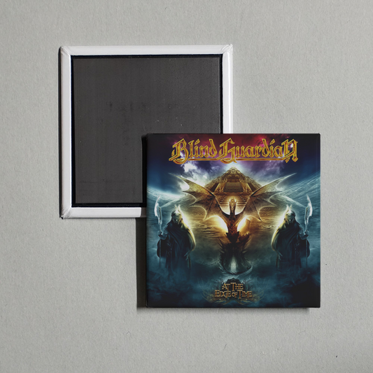 Blind Guardian - At the Edge of Time Album Cover Fridge Magnet