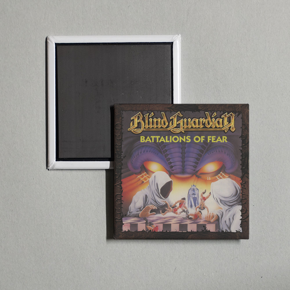 Blind Guardian - Battalions of Fear (Remastered 2017) Album Cover Fridge Magnet