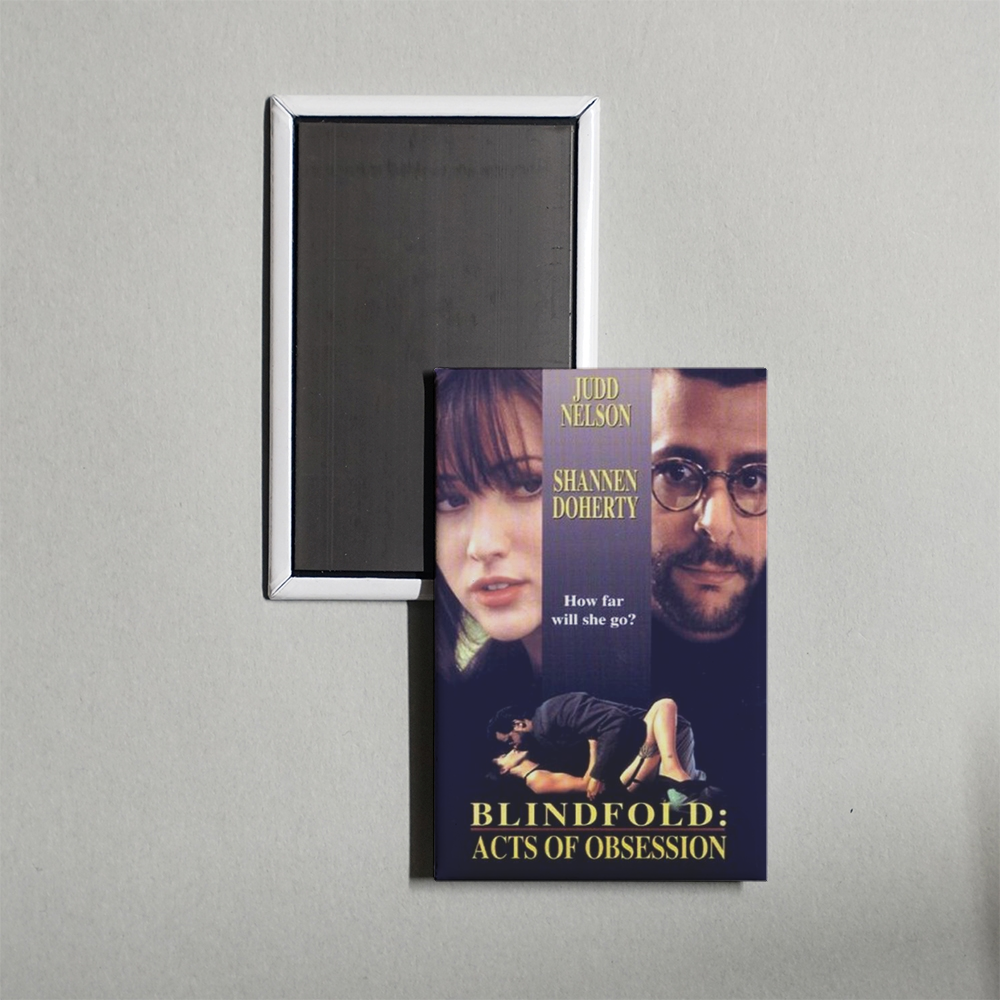 Blindfold Acts of Obsession Mini Movie Fridge Magnet
