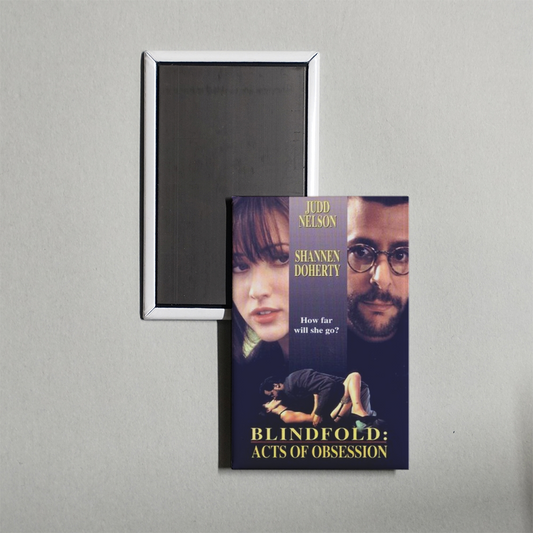 Blindfold Acts of Obsession Mini Movie Fridge Magnet