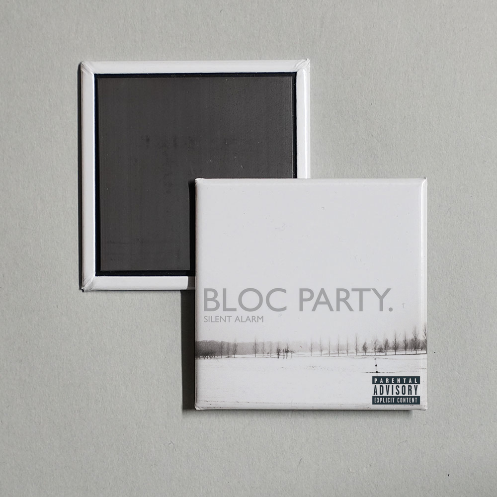 Bloc Party - Silent Alarm Album Cover Fridge Magnet