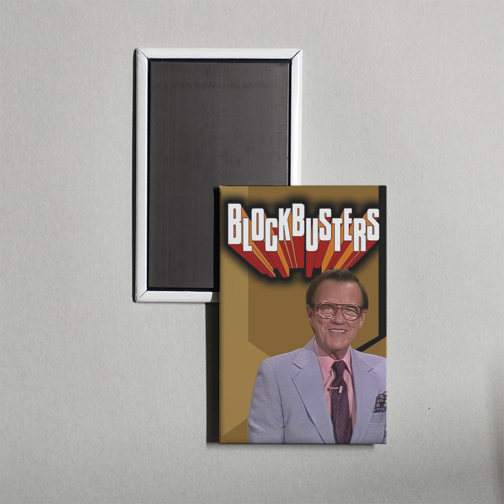 Blockbusters TV Show Fridge Magnet