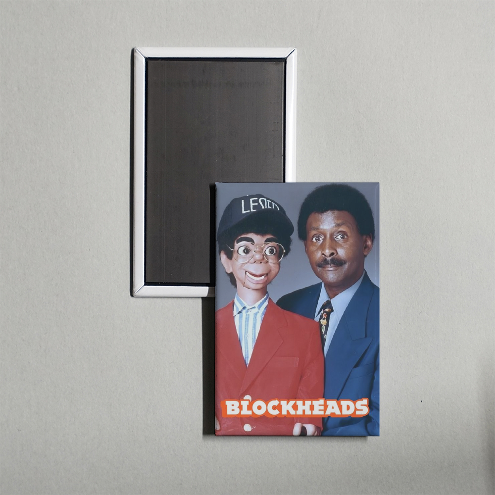 Blockheads Mini Movie Fridge Magnet