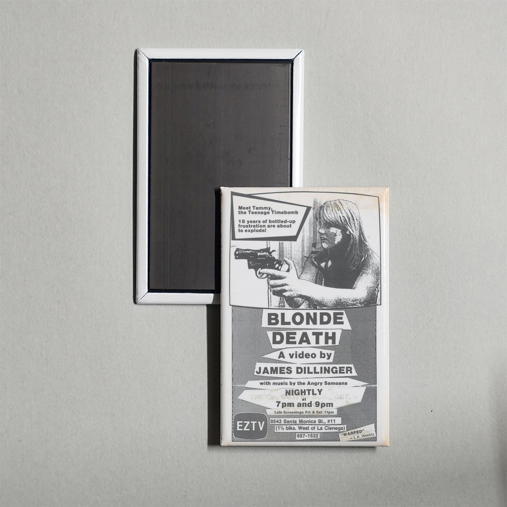 Blonde Death Mini Movie Fridge Magnet