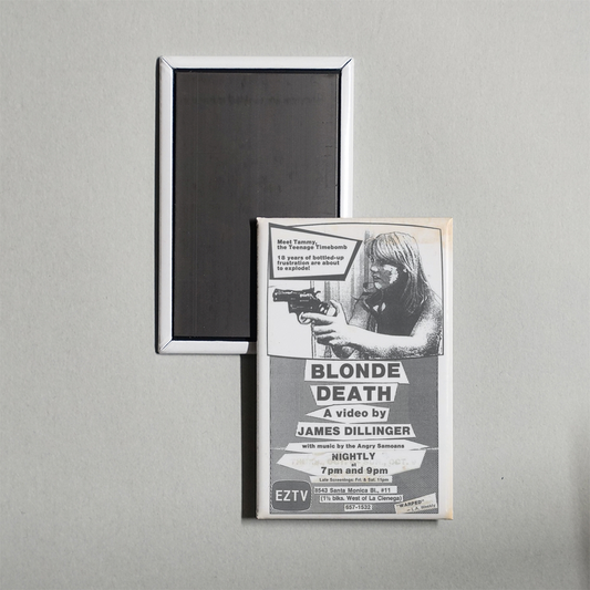 Blonde Death Mini Movie Fridge Magnet