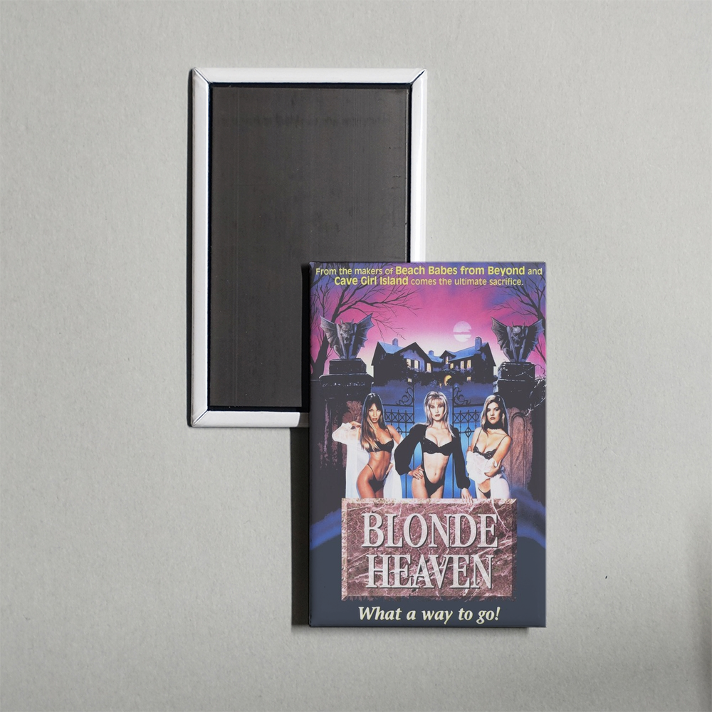 Blonde Heaven Mini Movie Fridge Magnet