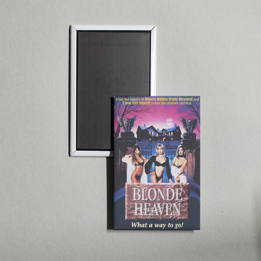 Blonde Heaven Mini Movie Fridge Magnet