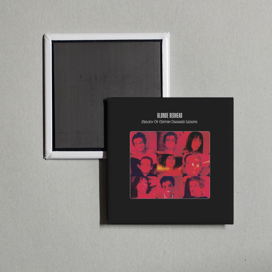 Blonde Redhead - Melody of Certain Damaged Lemons Album Cover Fridge Magnet