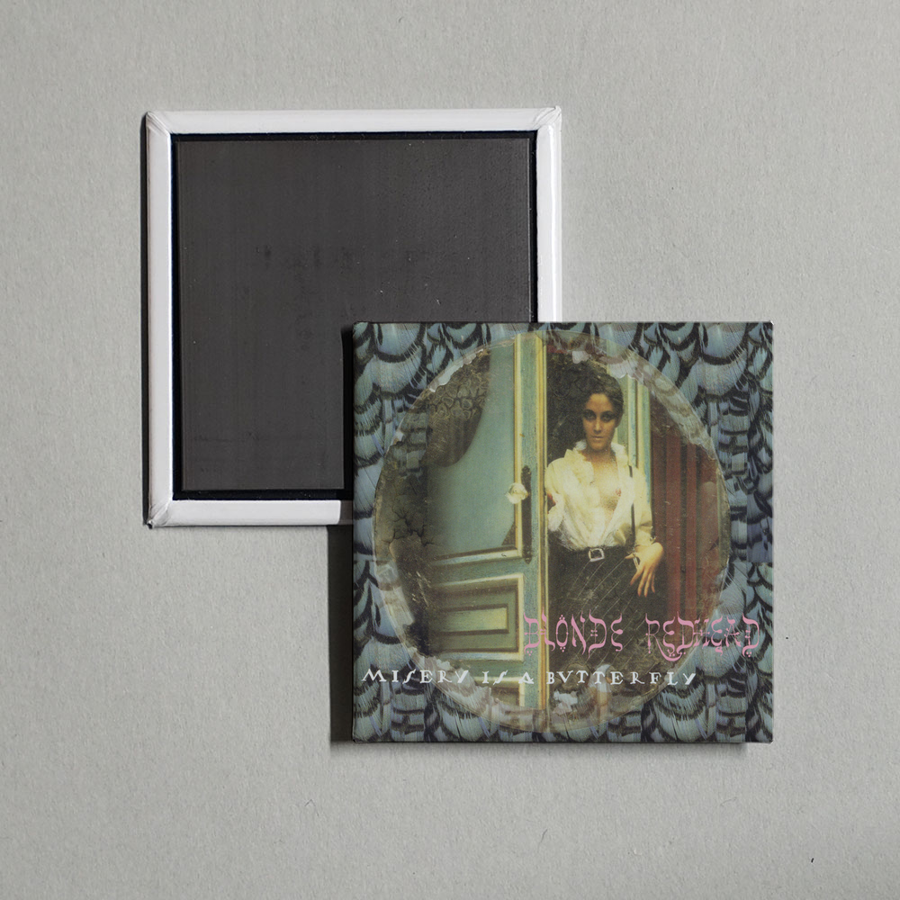 Blonde Redhead - Misery Is a Butterfly Album Cover Fridge Magnet