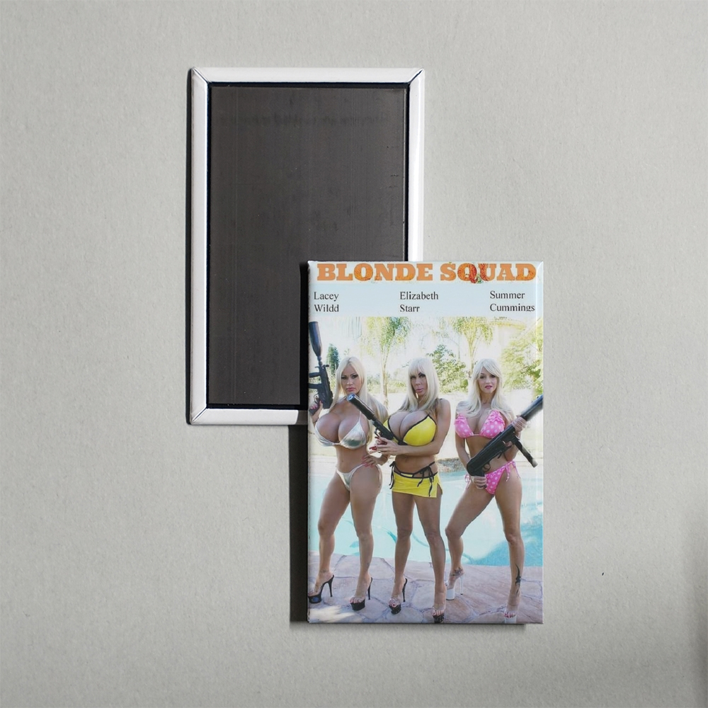 Blonde Squad Mini Movie Fridge Magnet