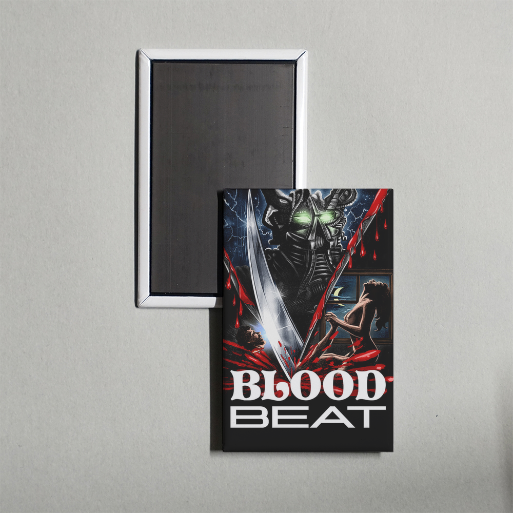 Blood Beat Mini Movie Fridge Magnet