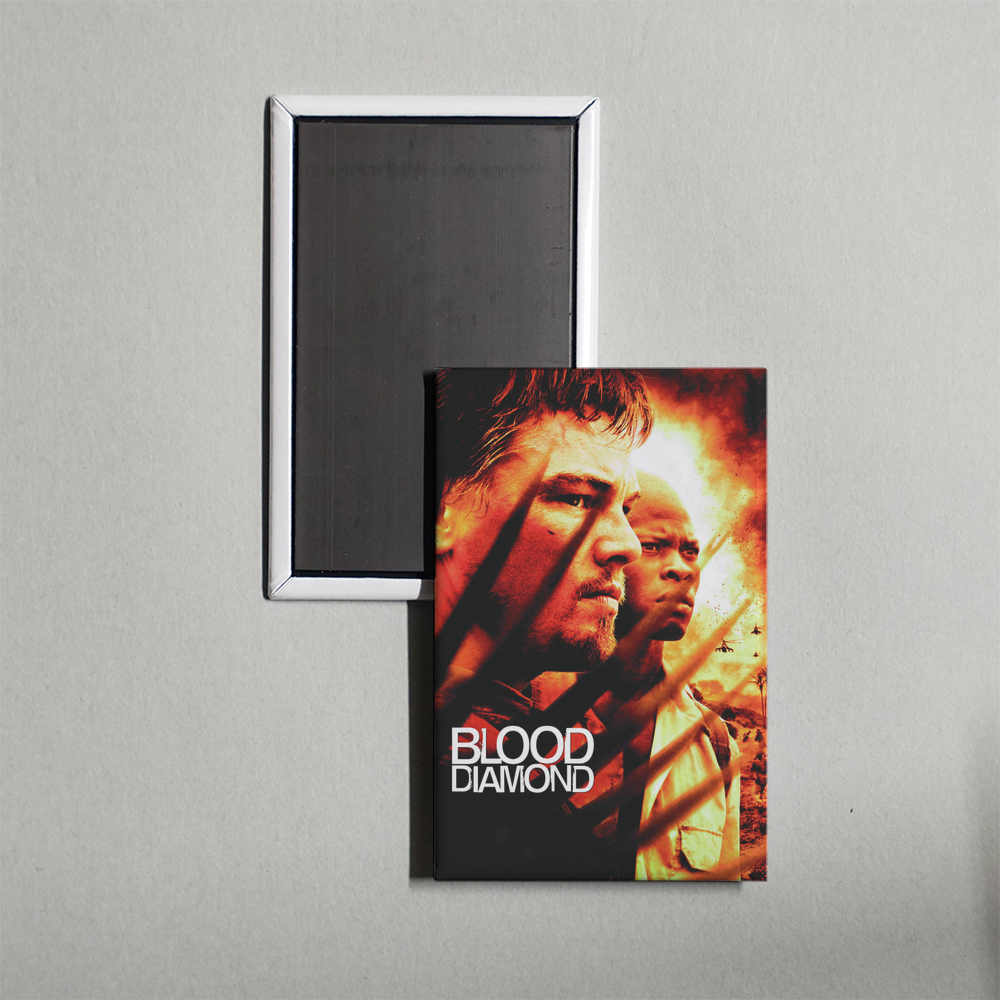 Blood Diamond Mini Movie Fridge Magnet