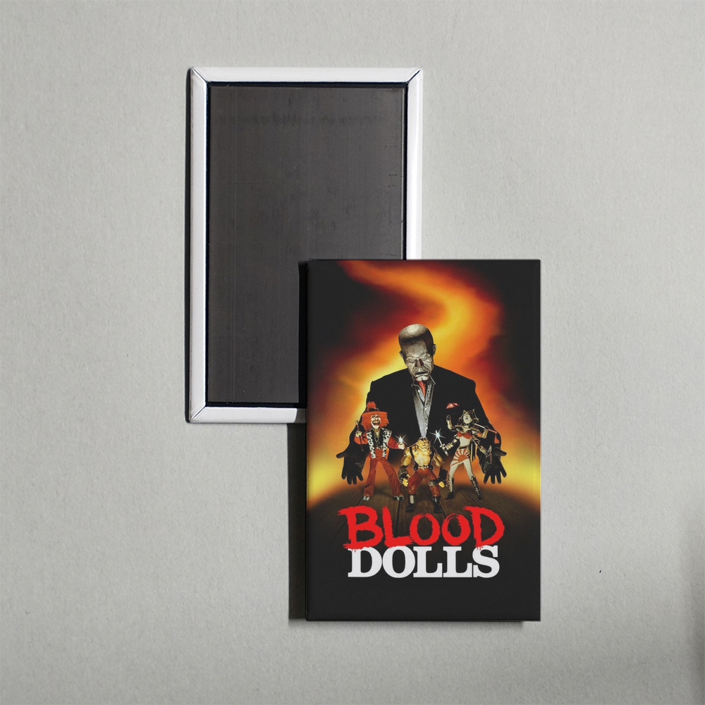 Blood Dolls Mini Movie Fridge Magnet