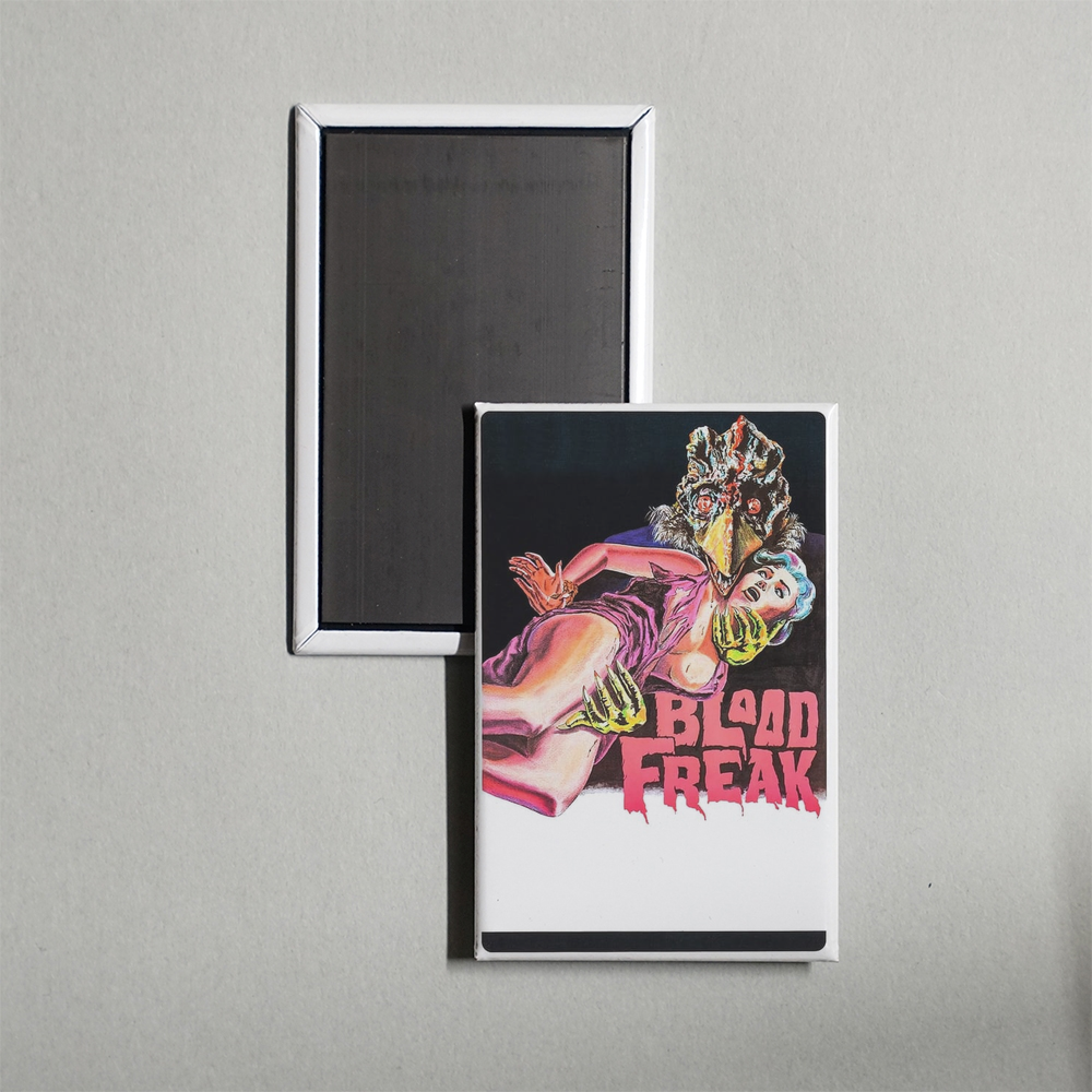 Blood Freak Mini Movie Fridge Magnet