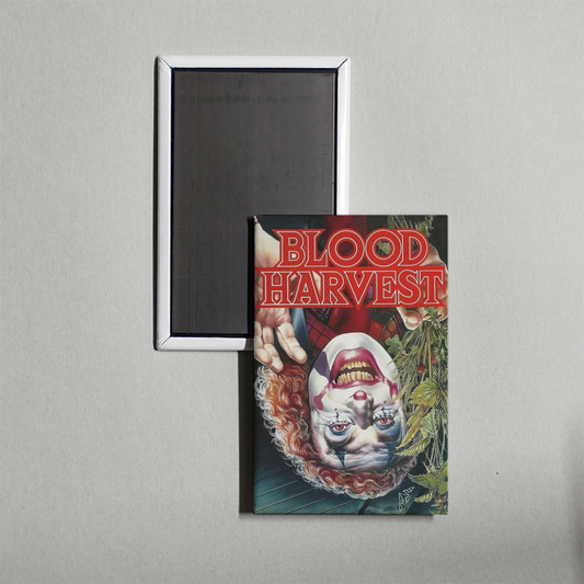 Blood Harvest Mini Movie Fridge Magnet