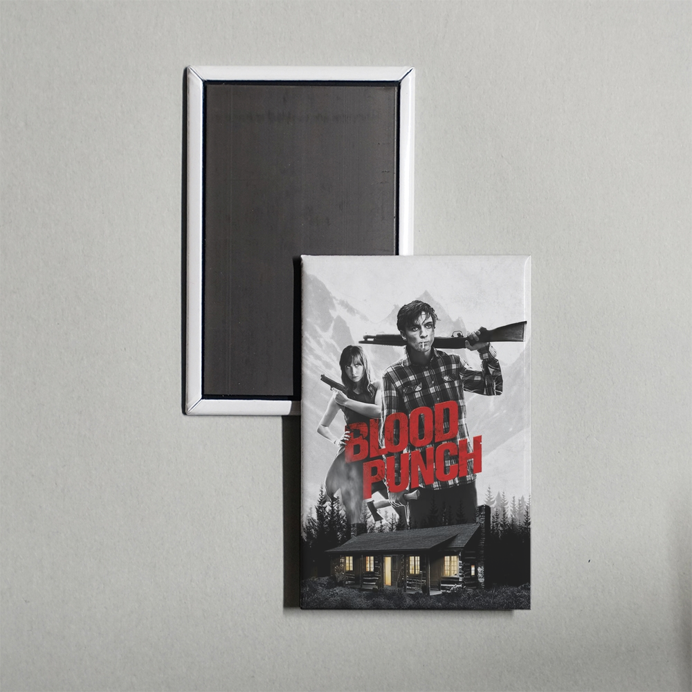 Blood Punch Mini Movie Fridge Magnet