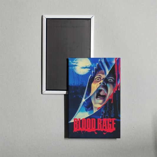 Blood Rage Mini Movie Fridge Magnet