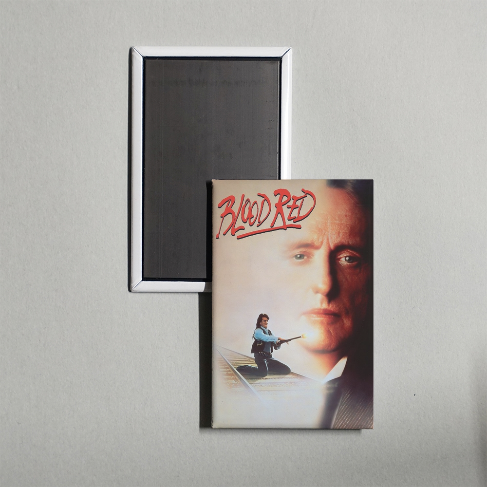 Blood Red Mini Movie Fridge Magnet