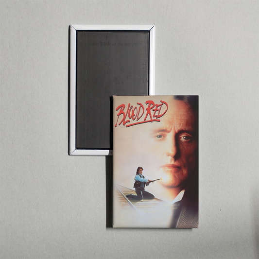 Blood Red Mini Movie Fridge Magnet