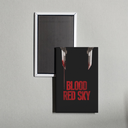 Blood Red Sky Mini Movie Fridge Magnet