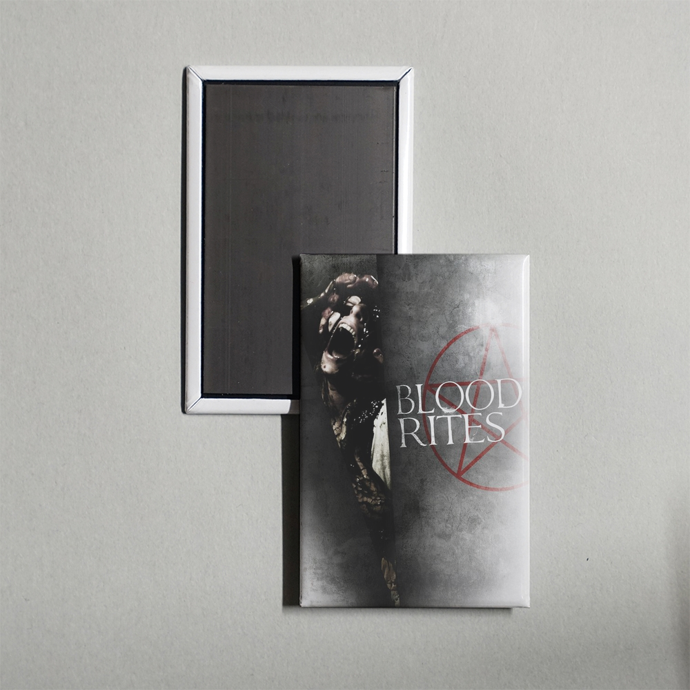 Blood Rites Mini Movie Fridge Magnet