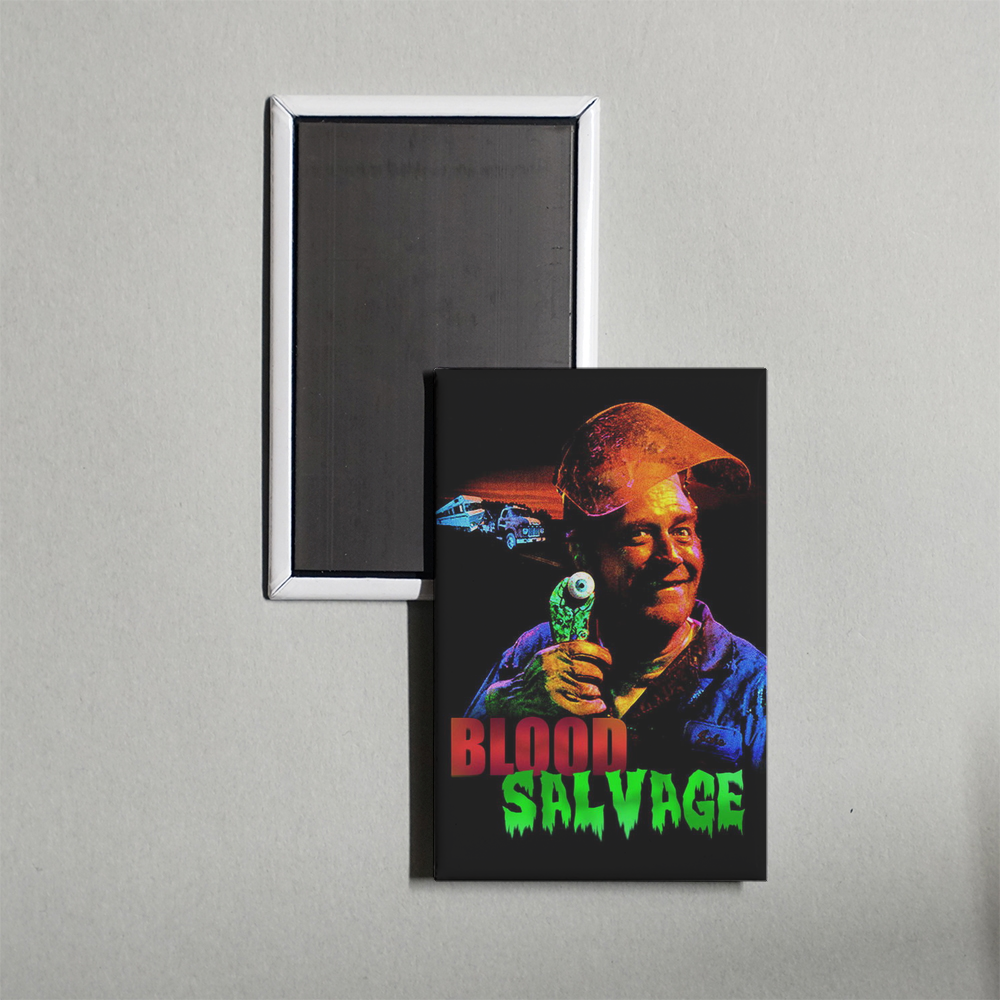 Blood Salvage Mini Movie Fridge Magnet