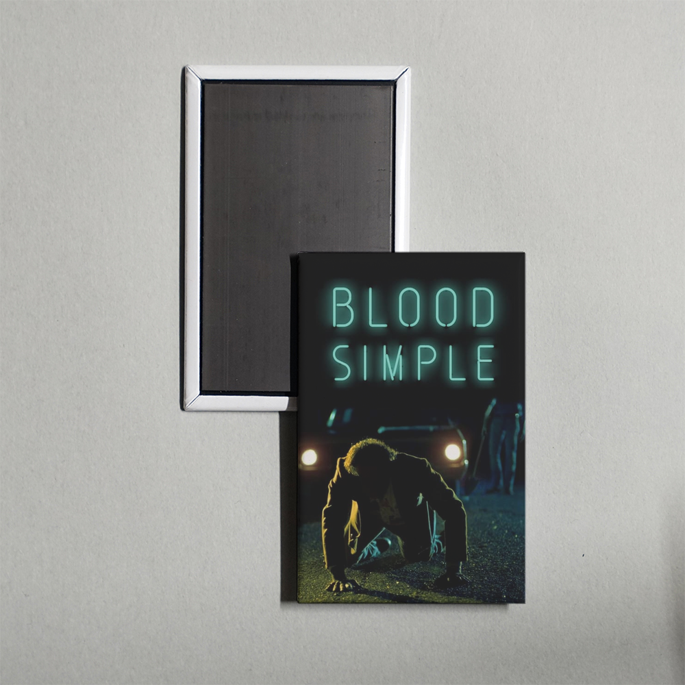 Blood Simple Mini Movie Fridge Magnet
