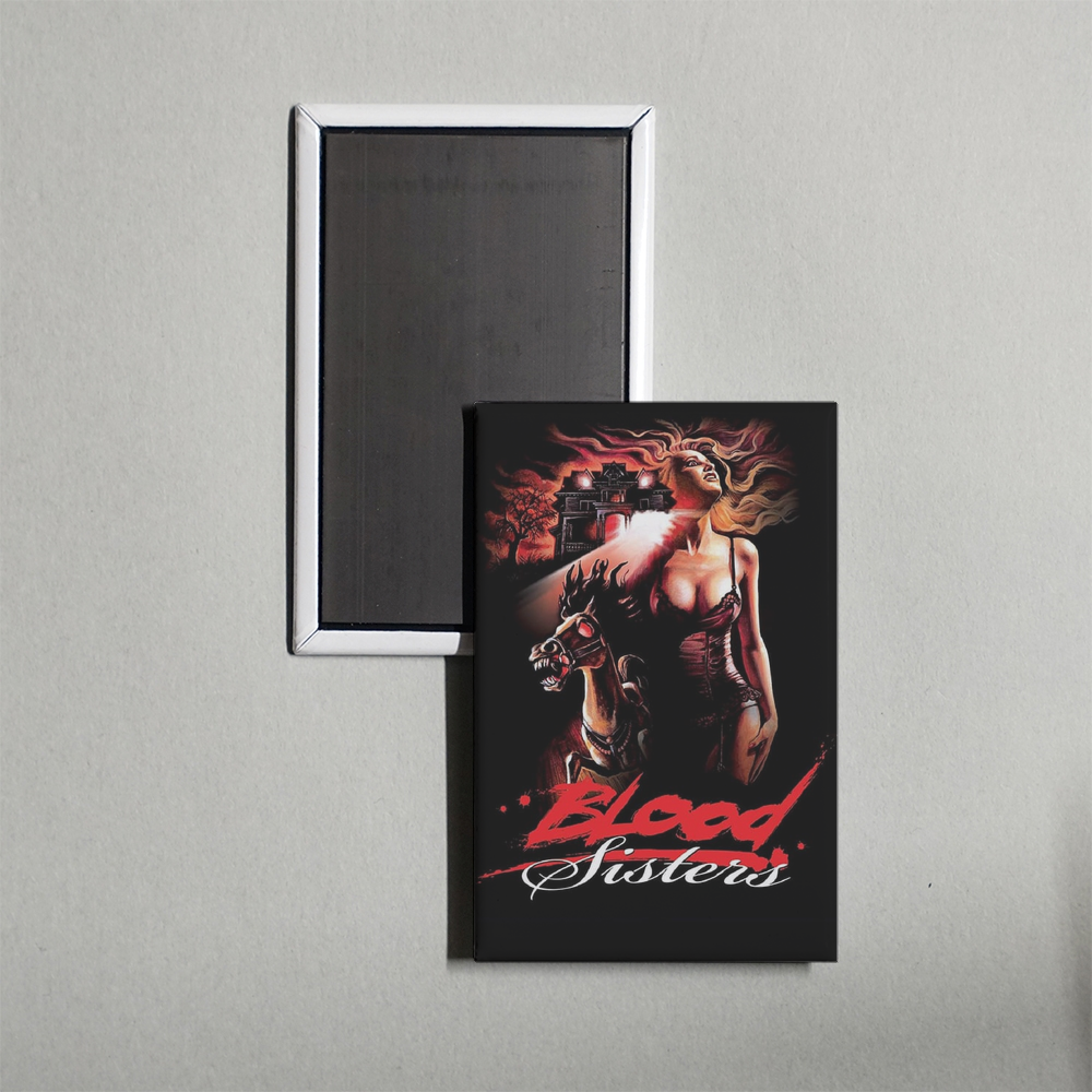 Blood Sisters Mini Movie Fridge Magnet