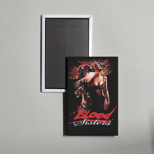 Blood Sisters Mini Movie Fridge Magnet