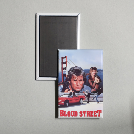 Blood Street Mini Movie Fridge Magnet