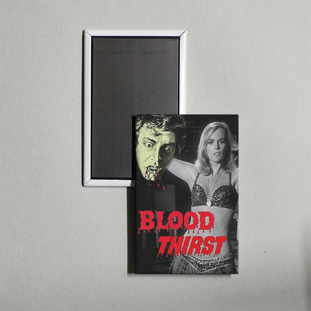 Blood Thirst Mini Movie Fridge Magnet