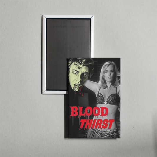 Blood Thirst Mini Movie Fridge Magnet