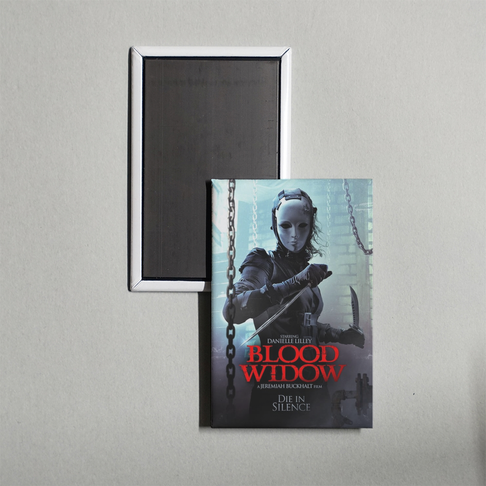 Blood Widow Mini Movie Fridge Magnet