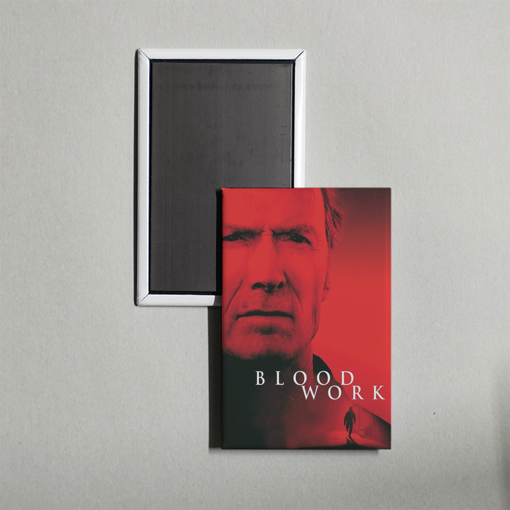 Blood Work Mini Movie Fridge Magnet